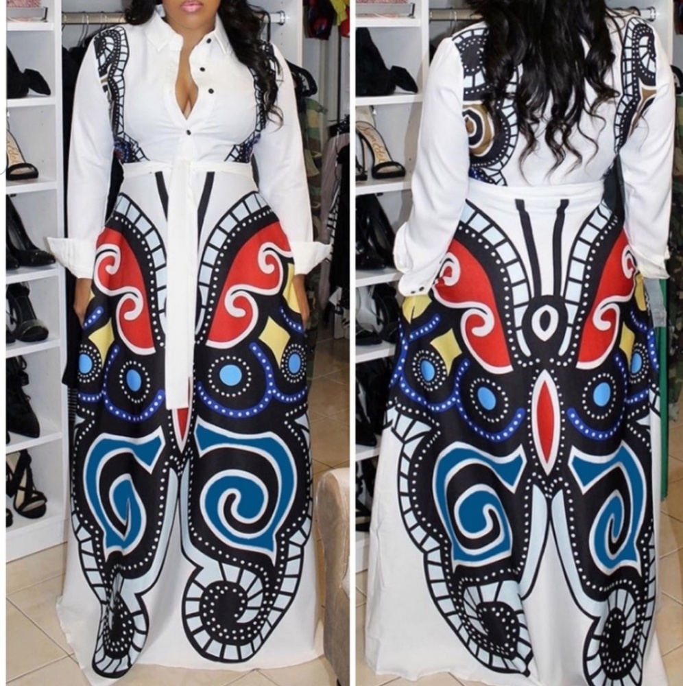 🆕️  White maxi dress